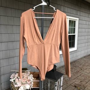 Tan bodysuit